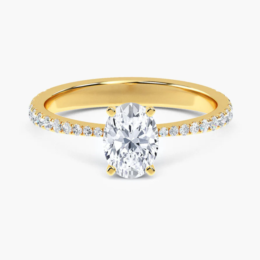 3ct LAB GROWN DIAMOND RING - IGI CERTIFICATE