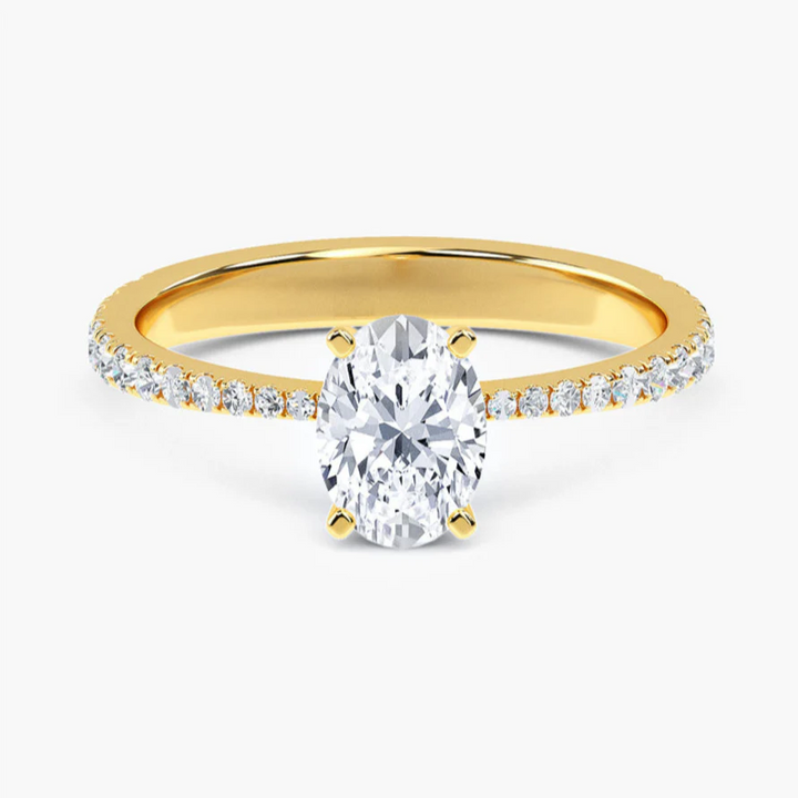 3ct LAB GROWN DIAMOND RING - IGI CERTIFICATE