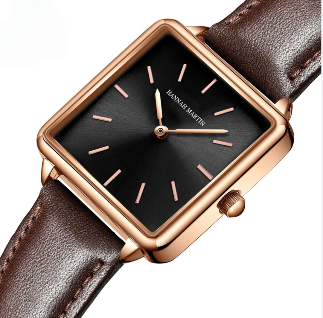HANNAH MARTIN WATCH-BLACK