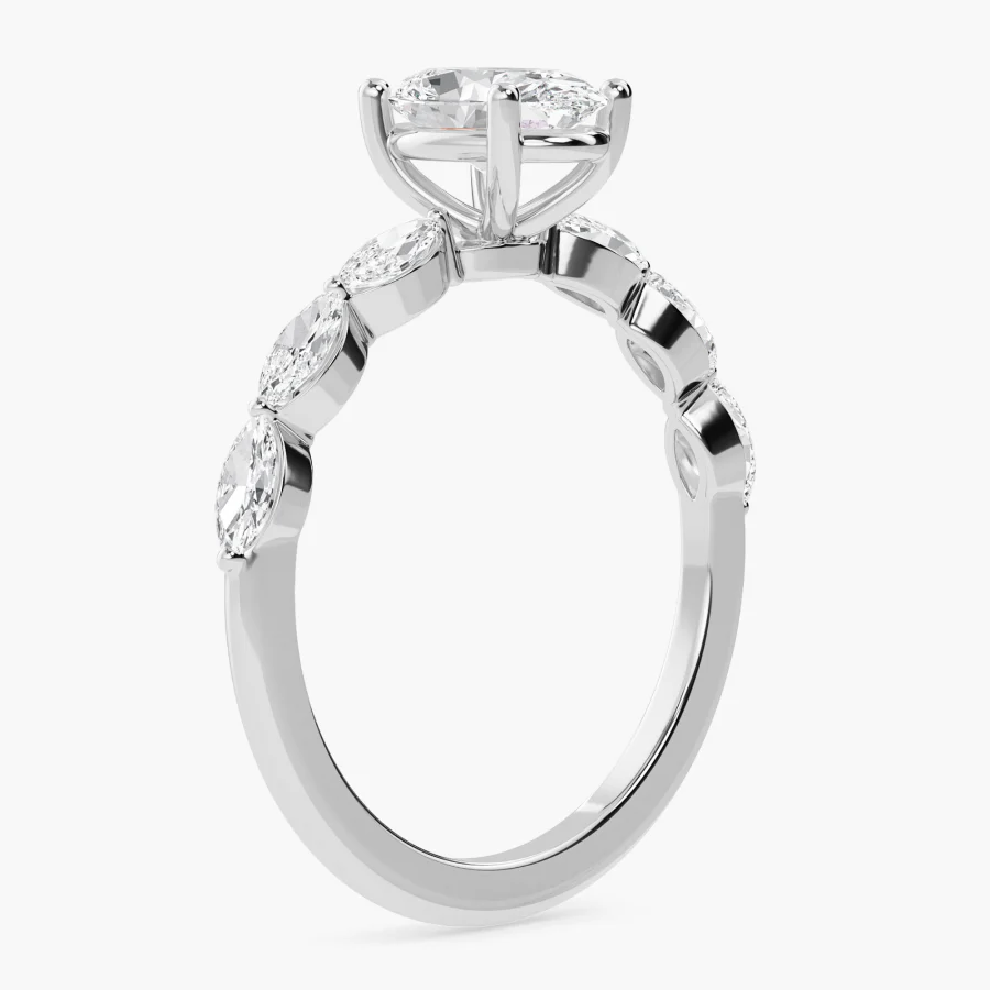 3ct LAB GROWN DIAMOND RING - IGI CERTIFICATE
