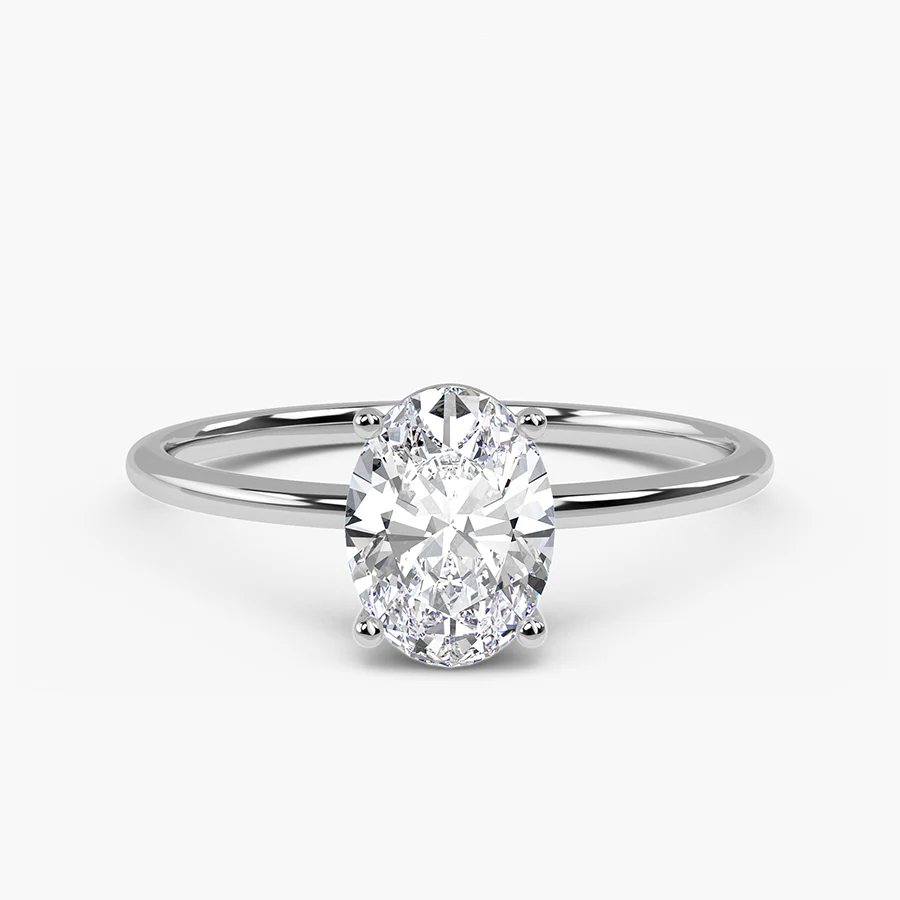 1ct LAB GROWN DIAMOND RING - IGI CERTIFICATE