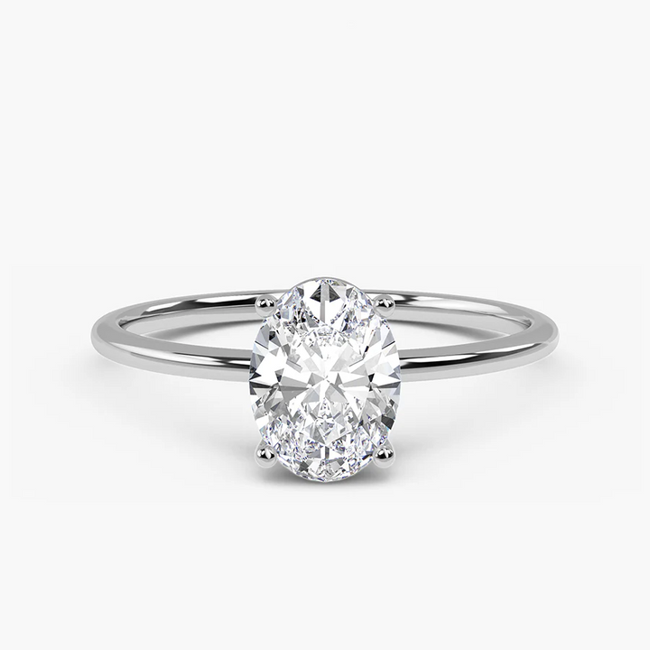 1ct LAB GROWN DIAMOND RING - IGI CERTIFICATE