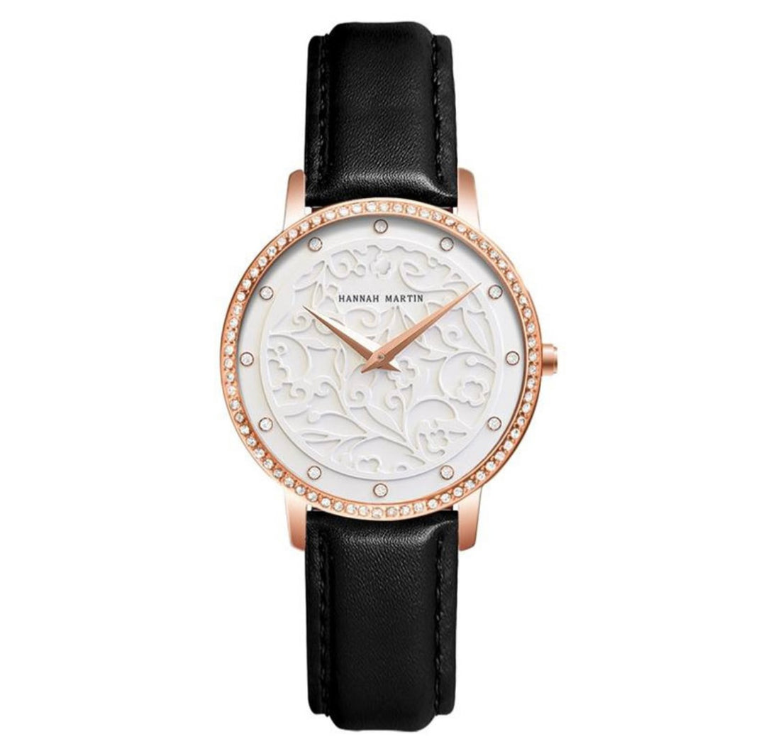 HANNAH MARTIN WATCH-BLACK