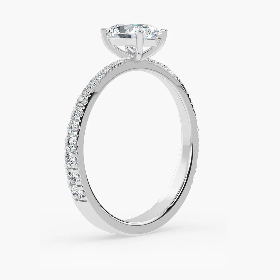 3.5ct LAB GROWN DIAMOND RING - IGI CERTIFICATE
