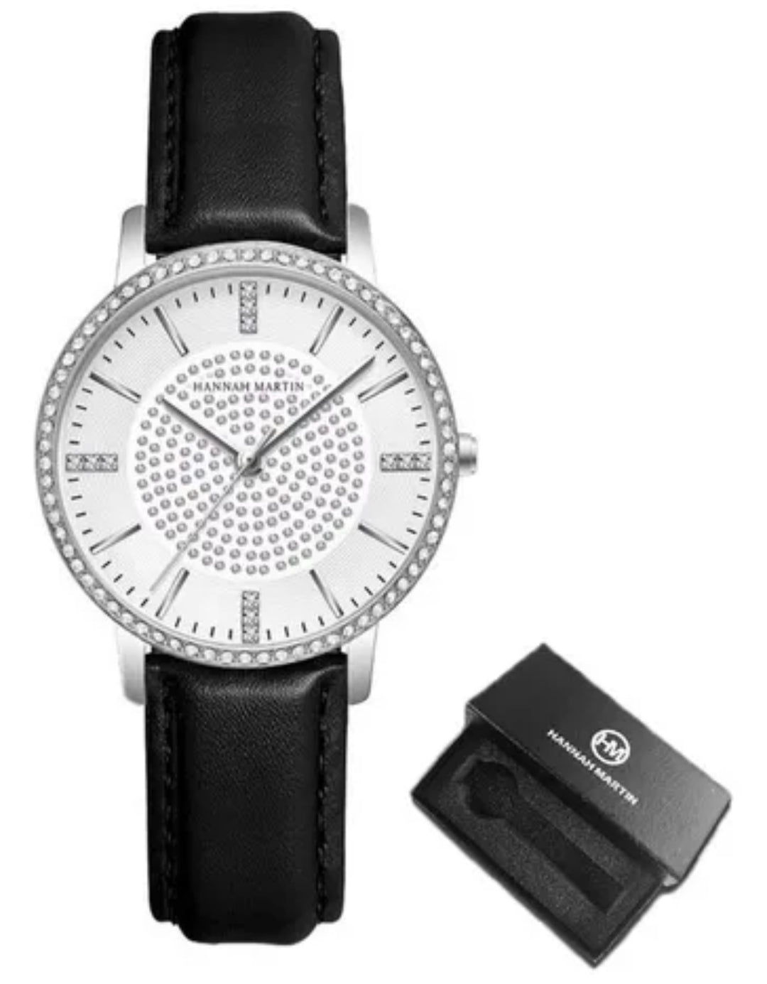 HANNAH MARTIN WATCH-BLACK