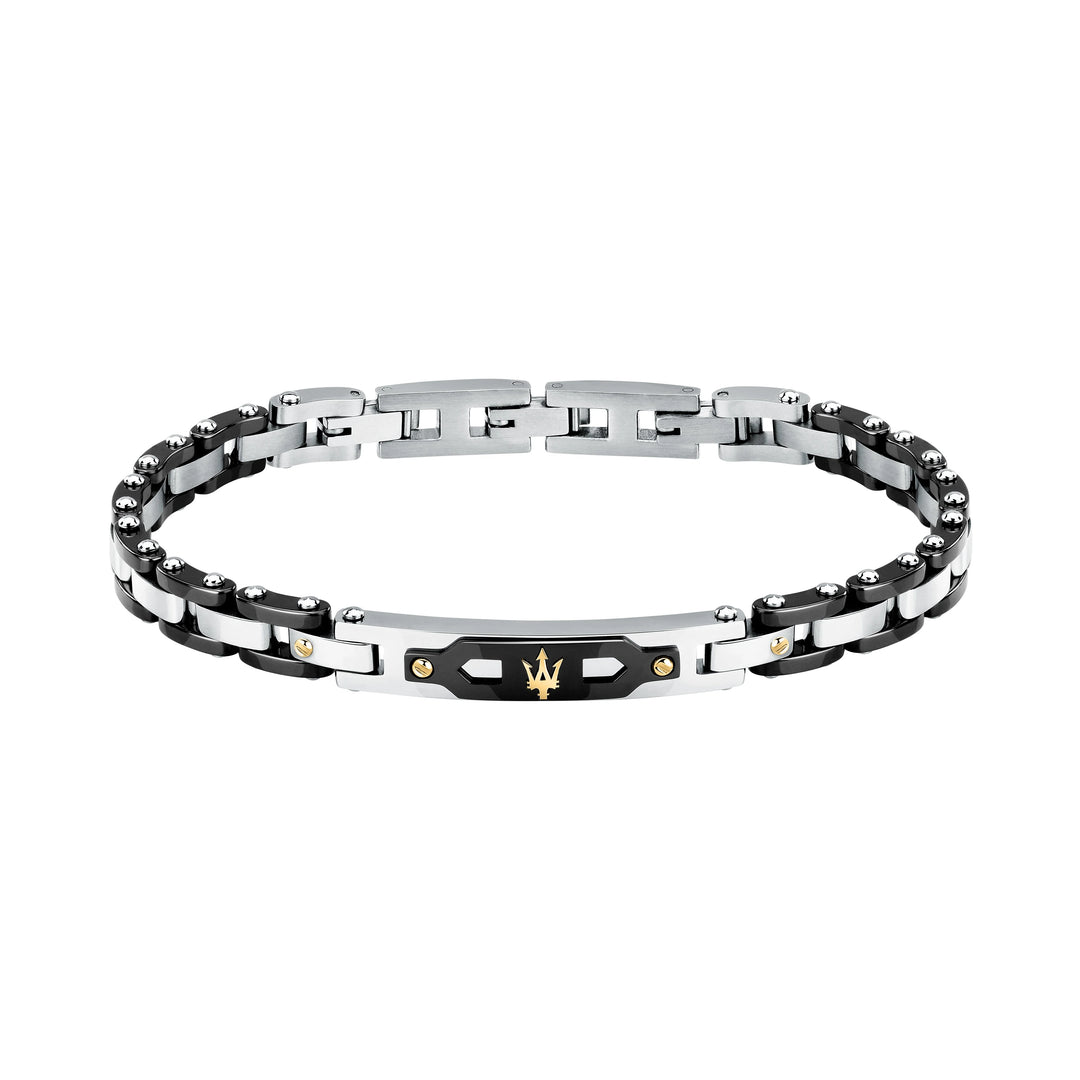 MASERATI 18KT GOLD CERAMIC BRACELET