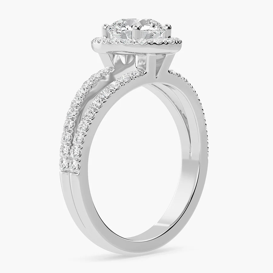 1ct LAB GROWN DIAMOND RING - IGI CERTIFICATE