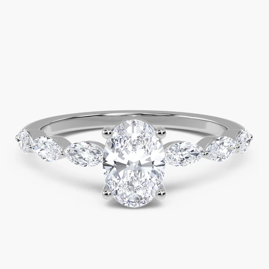 3ct LAB GROWN DIAMOND RING - IGI CERTIFICATE
