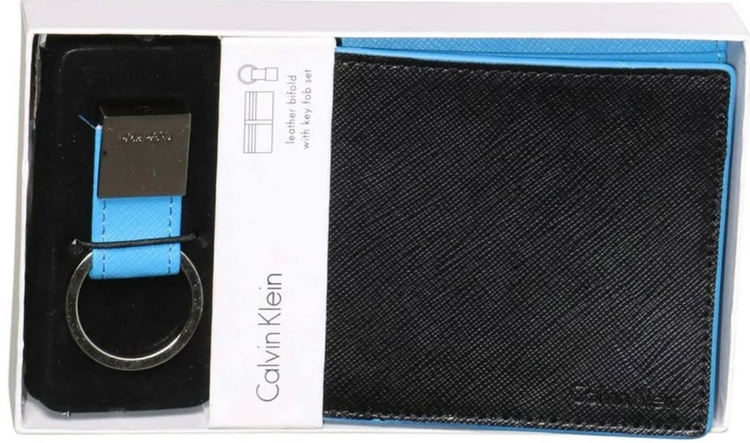CALVIN KLEIN WALLET with key fob set