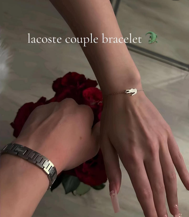 LACOSTE BRACELET COUPLE(PRE ORDER)