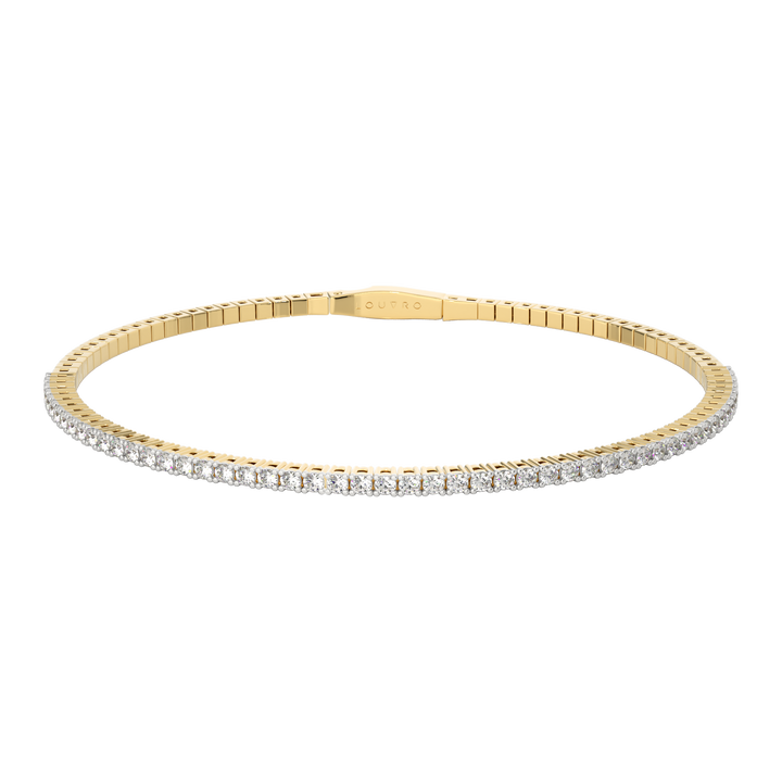 DIAMOND SNAKE TENNIS BRACELET (LOUVRO)