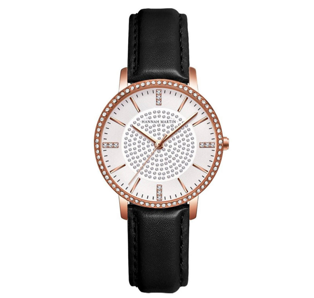 HANNAH MARTIN WATCH-BLACK