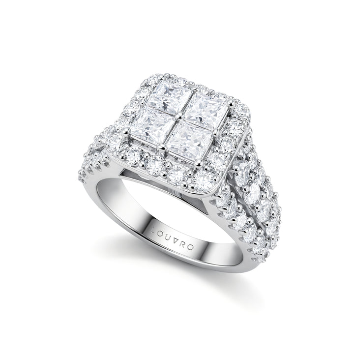 MAJESTY RING | MOISSANITE DIAMOND