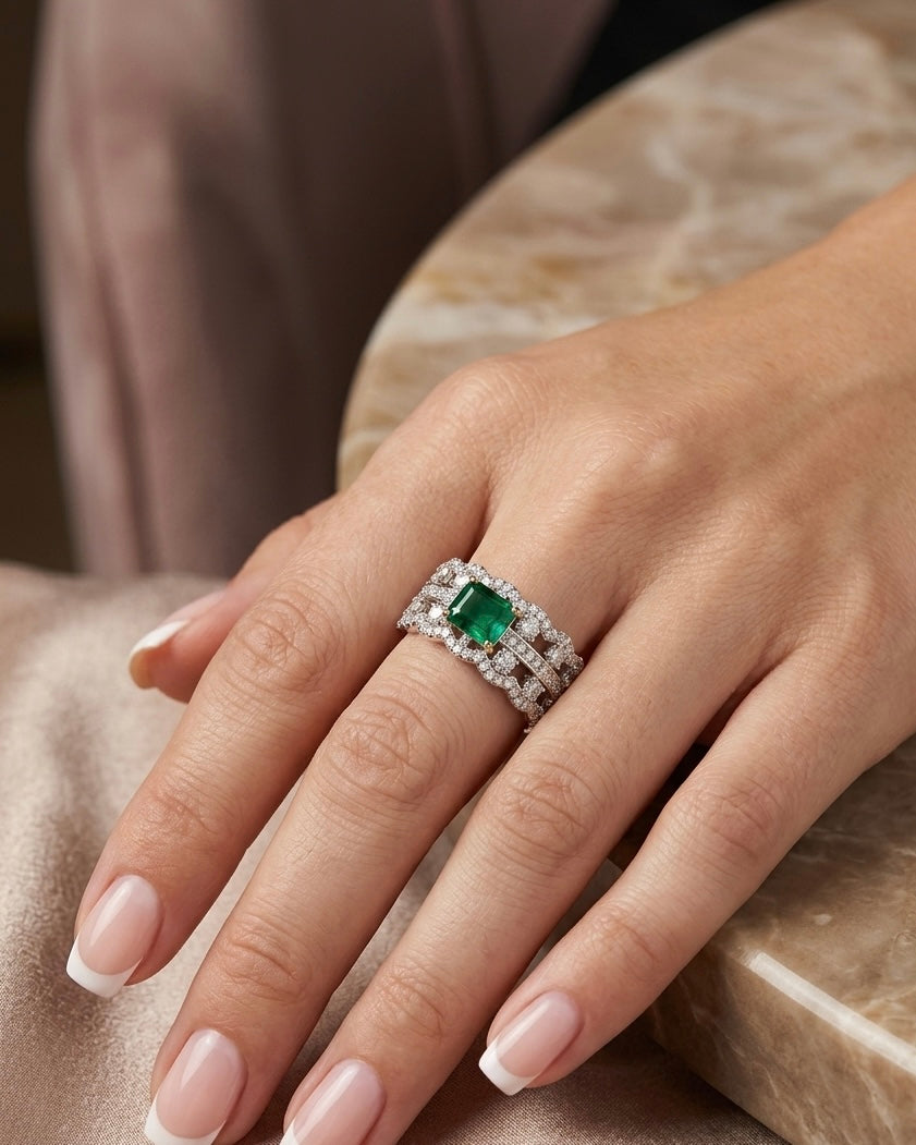 DIAMOND RING | MOISSANITE