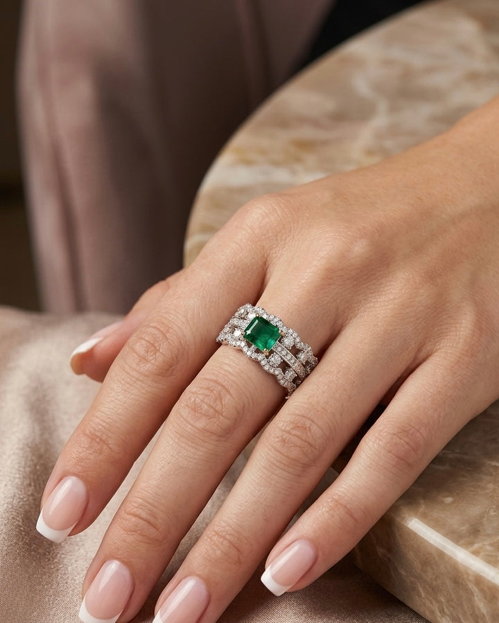 DIAMOND RING | MOISSANITE