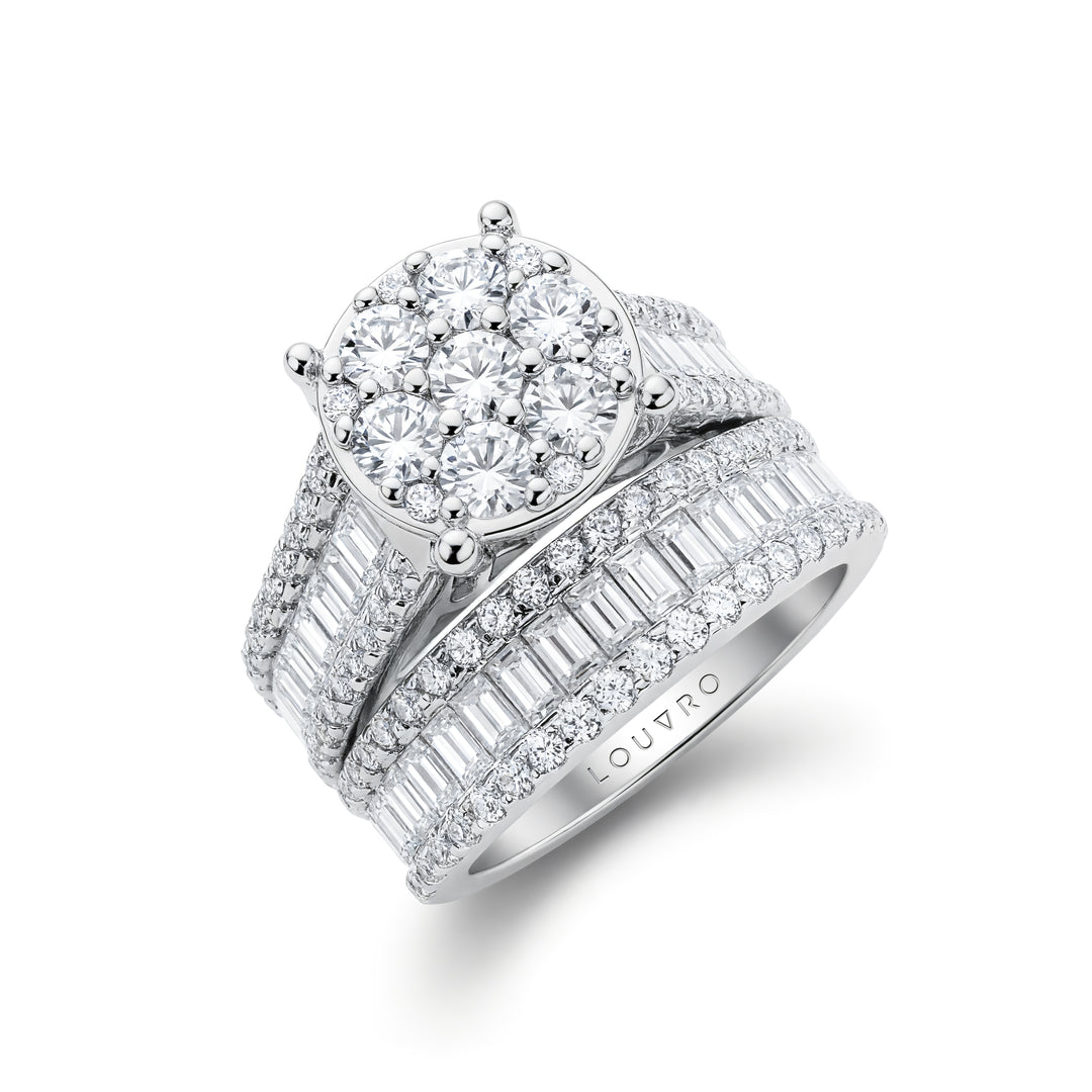 HOB MALAKI RING | MOISSANITE DIAMOND