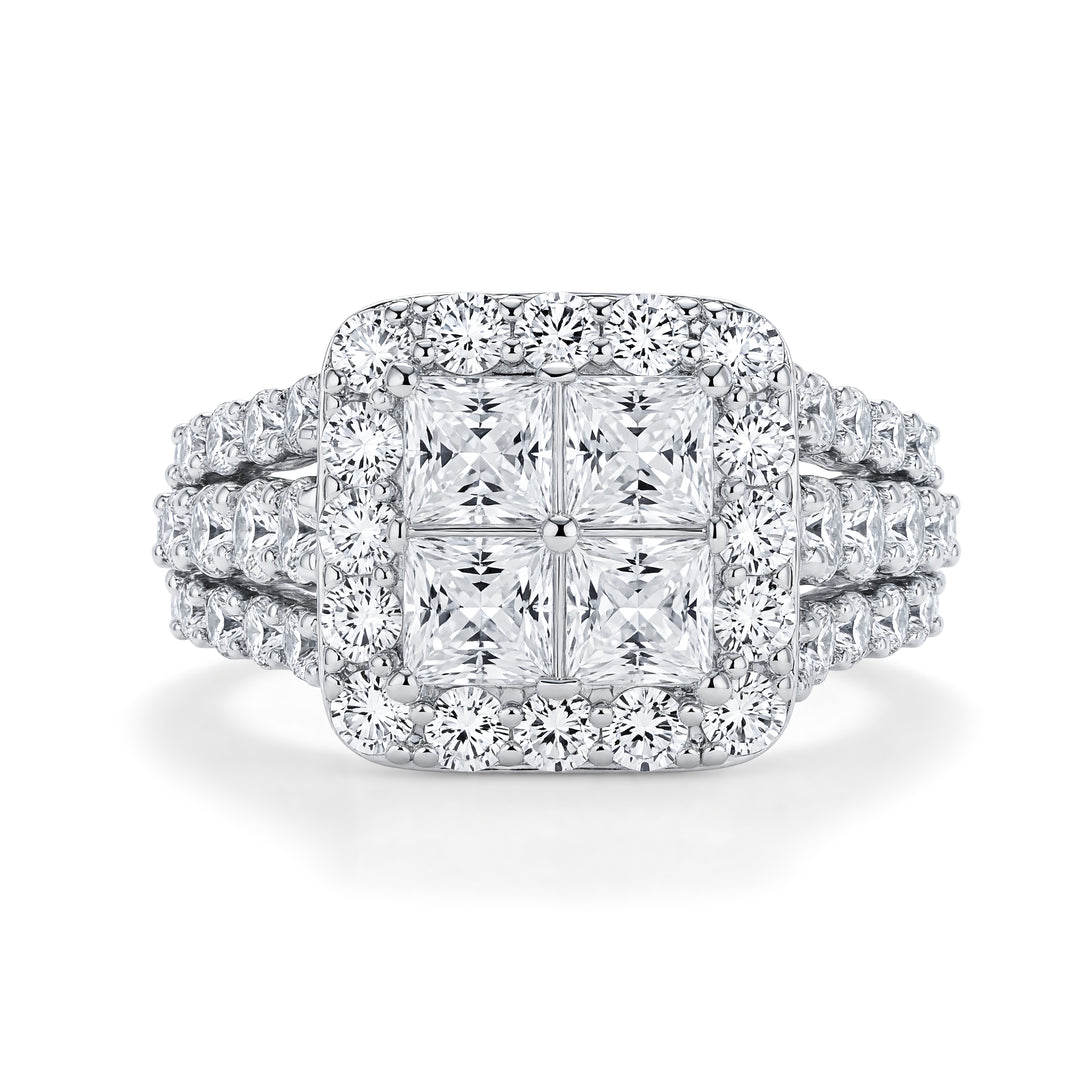 MAJESTY RING | MOISSANITE DIAMOND