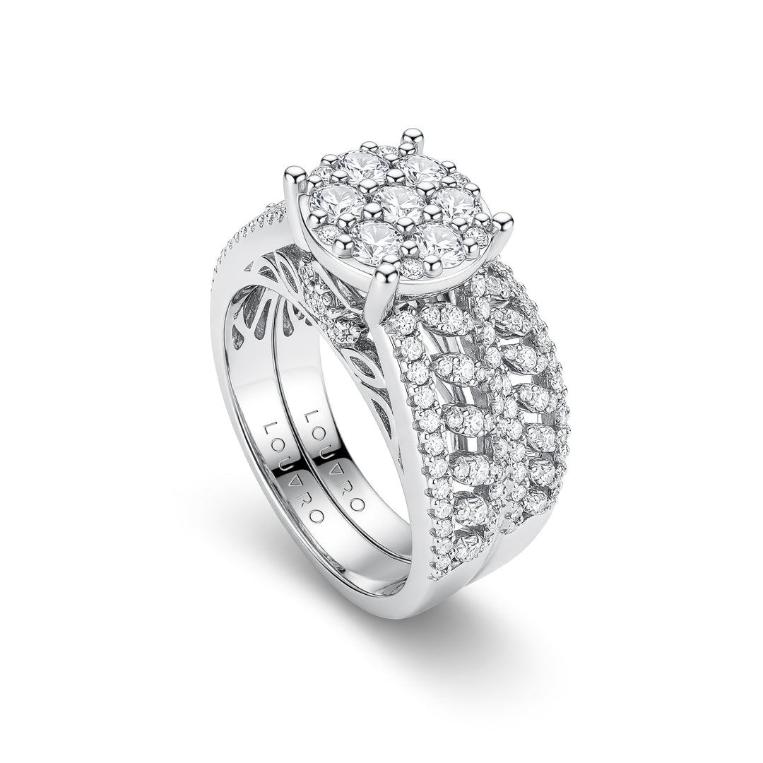 SECRET OF LOVE RING | MOISSANITE DIAMOND