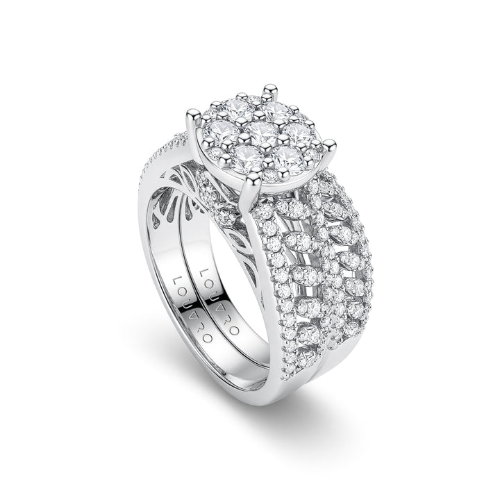SECRET OF LOVE RING | MOISSANITE DIAMOND