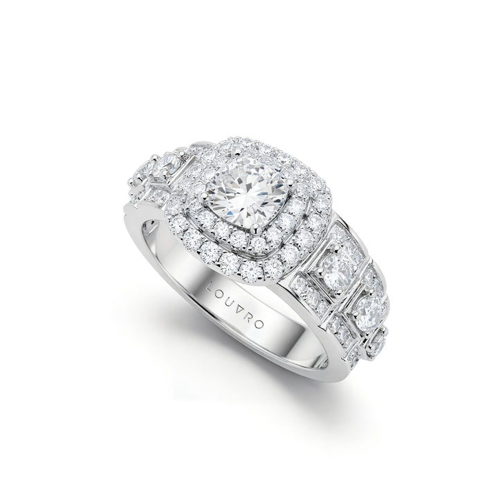 AL-NEIL RING | MOISSANITE DIAMOND