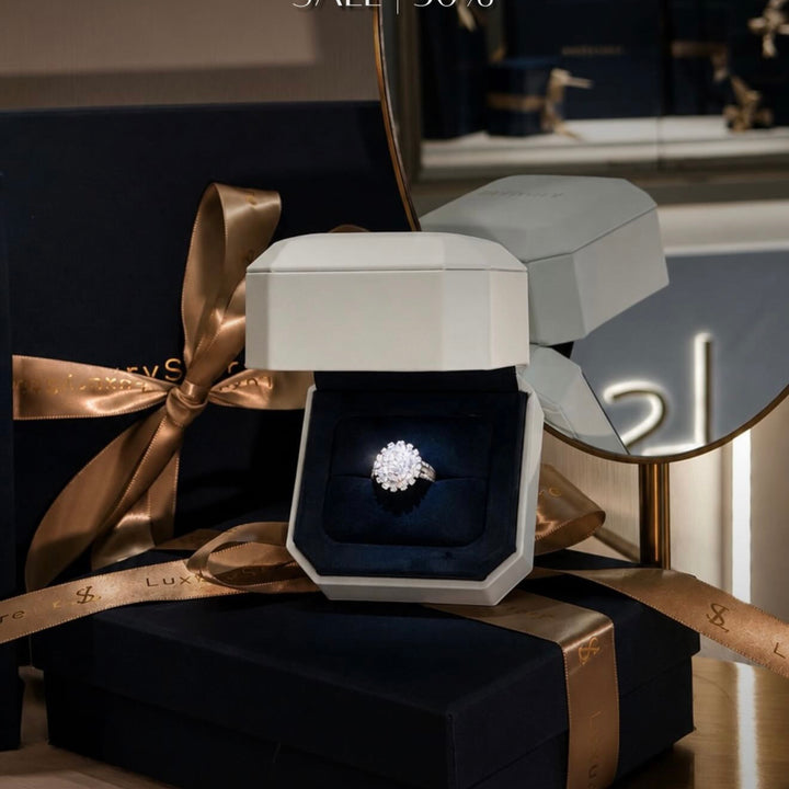 SHAMS AL-HOB RING | MOISSANITE DIAMOND