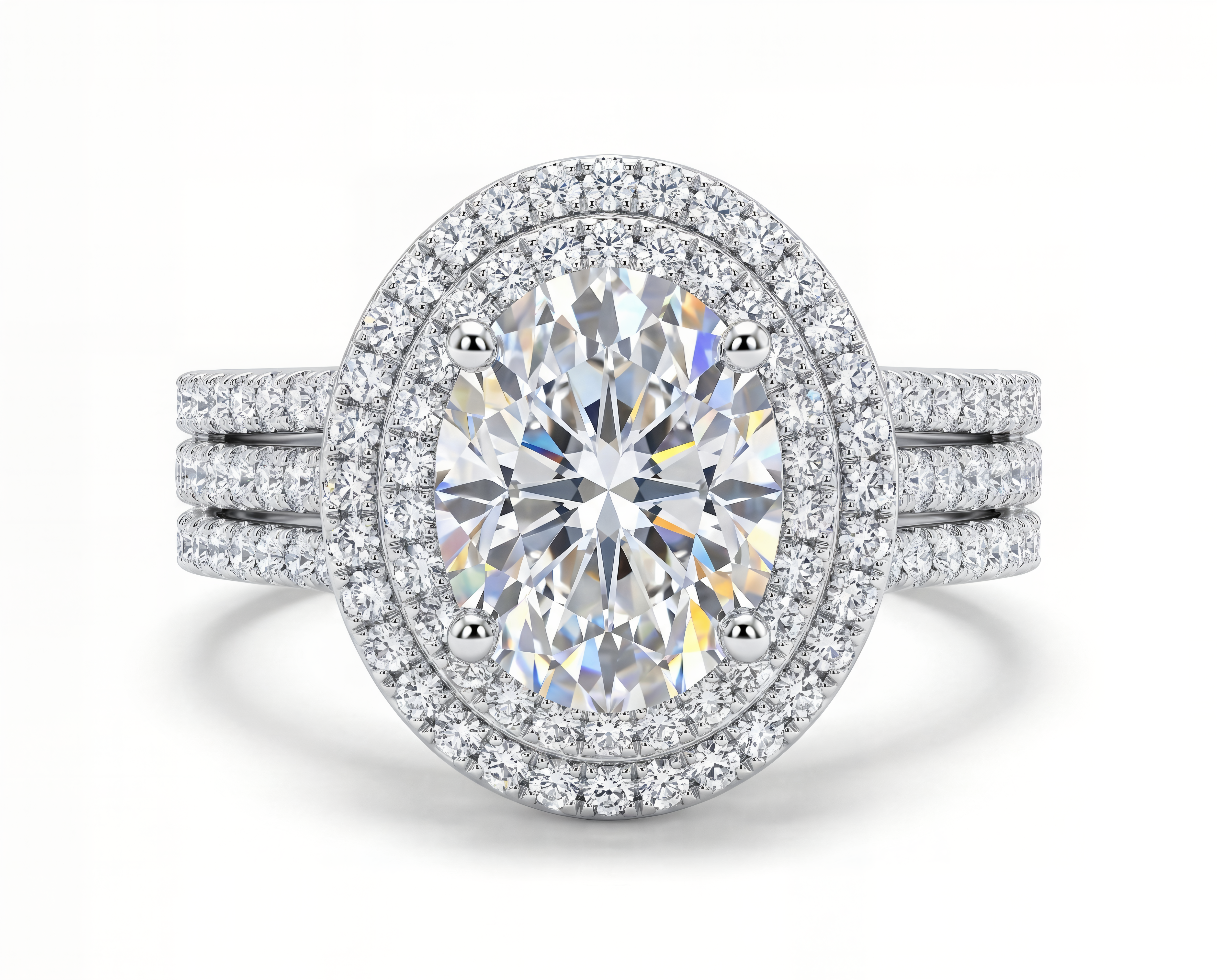 Sirr Al-Hob RING | MOISSANITE DIAMOND