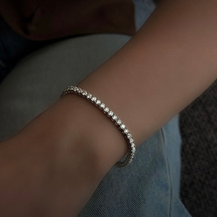 DIAMONDS TENNIS BRACELET | MOISSANITE 5.2 CARAT