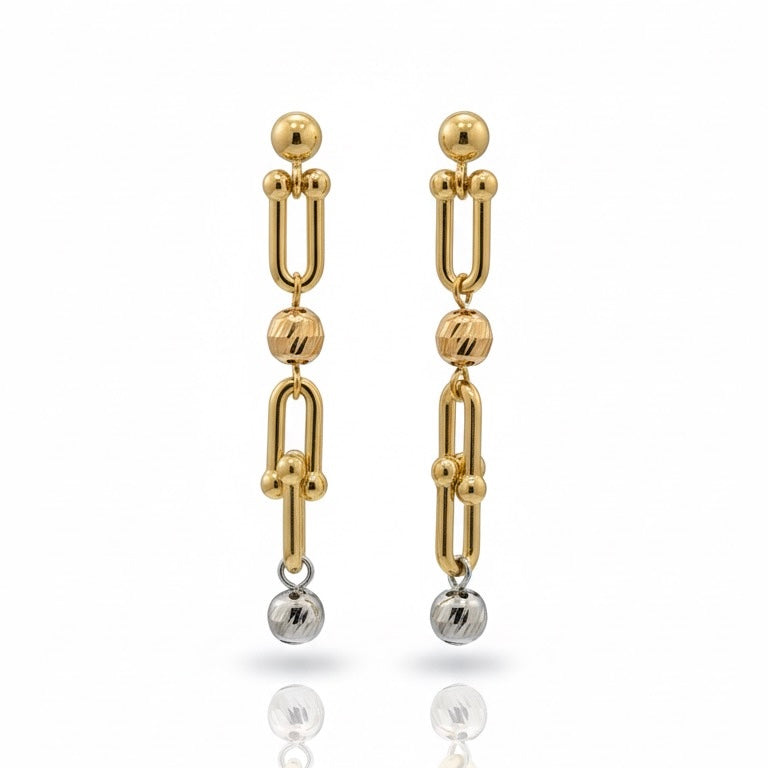 14K GOLD ERRINGS | 4.9Gr