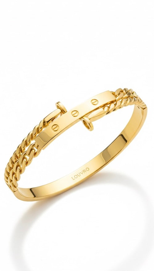 14K GOLD BANGEL | 10.1Gr