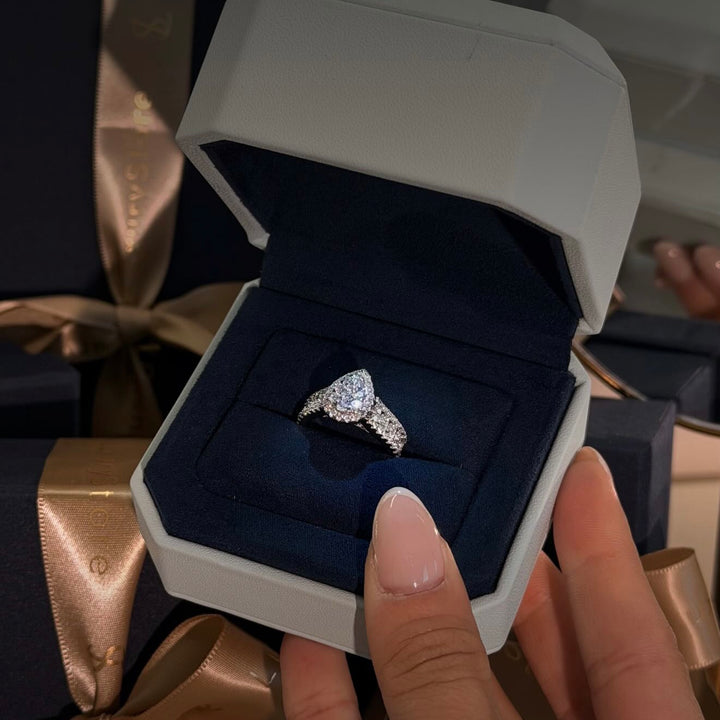 SER AL SAADAH RING | MOISSANITE DIAMOND 1.10 CARAT
