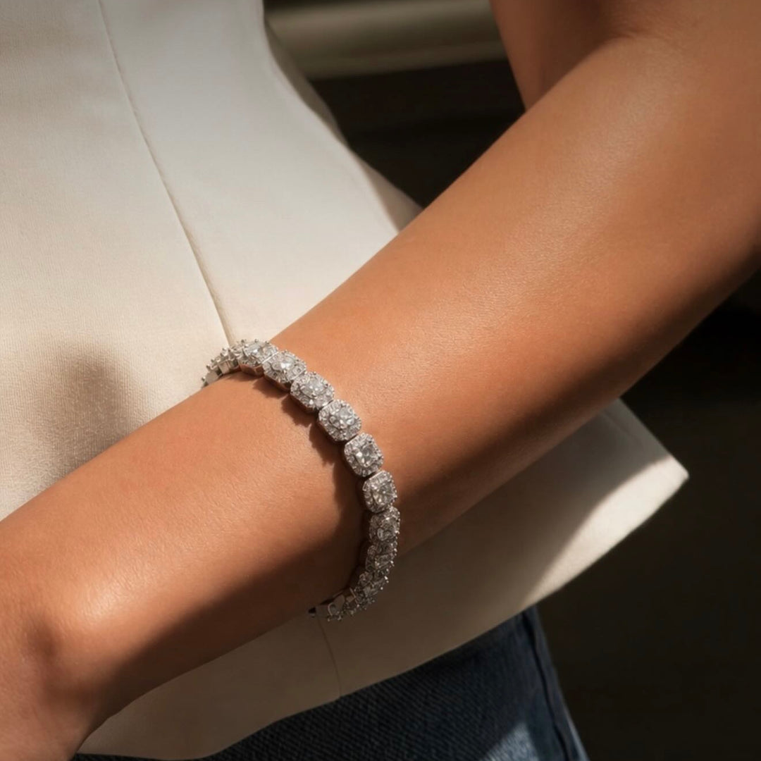 MADEMOISELLE BRACELET | MOISSANITE DIAMOND