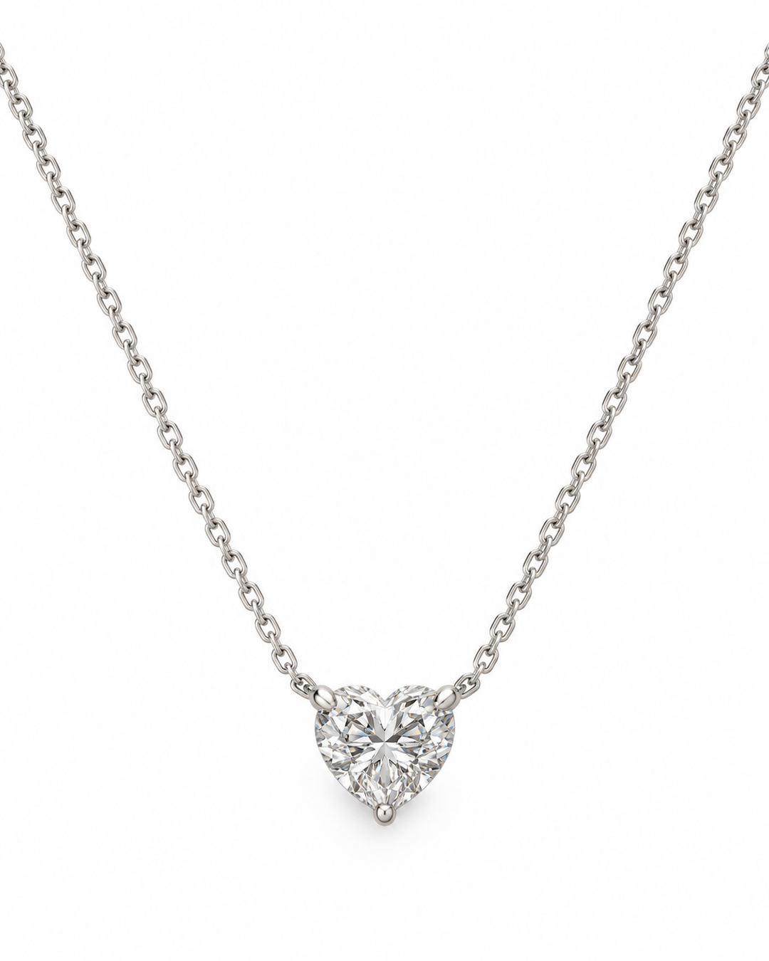 AL-QALB NECKLACE| MOISSANITE 1CT