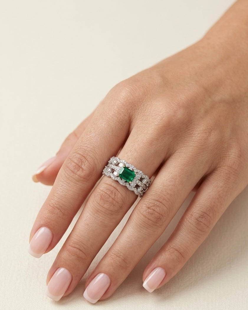 DIAMOND RING | MOISSANITE