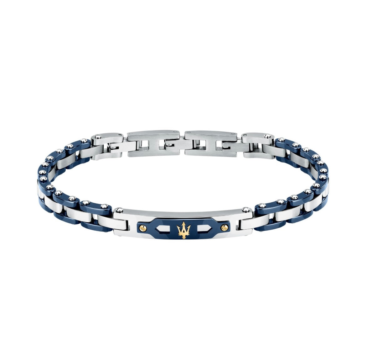MASERATI 18K GOLD CERAMIC BRACELET