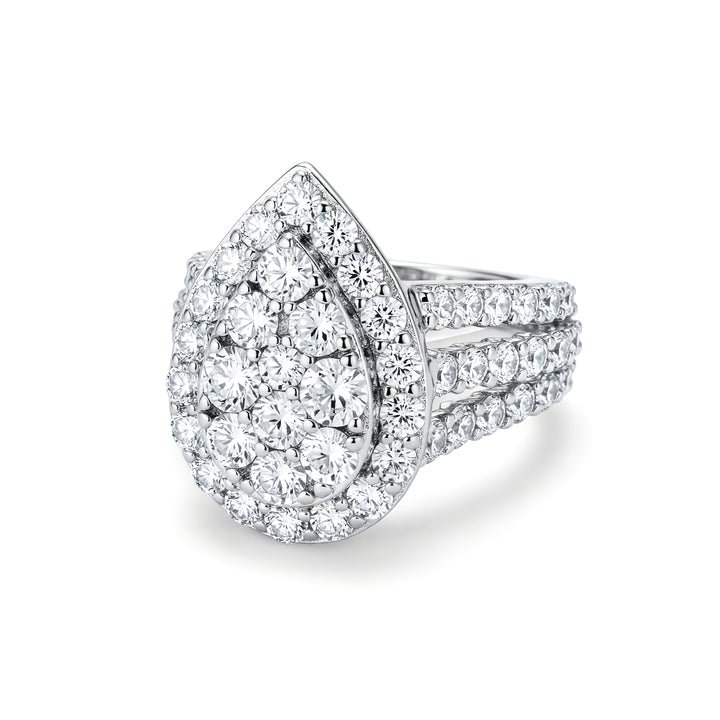 AL-QATRA RING | MOISSANITE DIAMOND