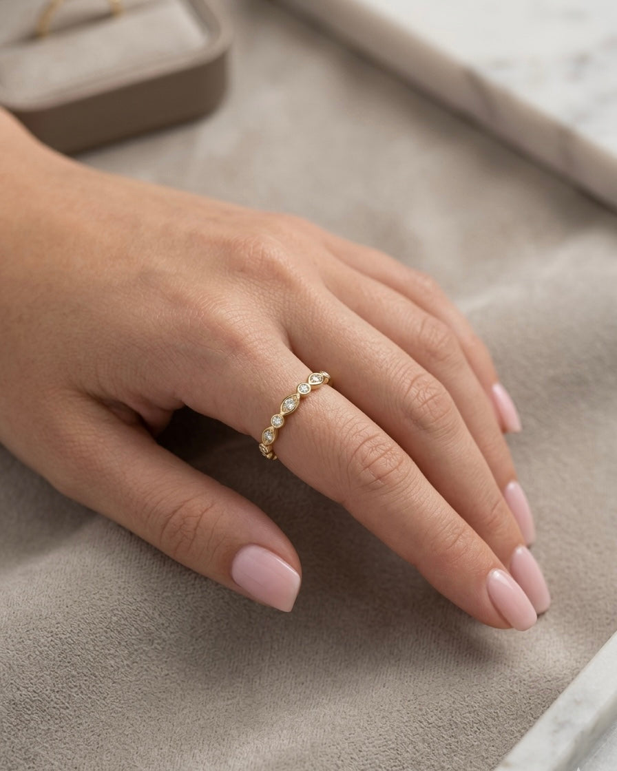 DIAMOND RING | MOISSANITE