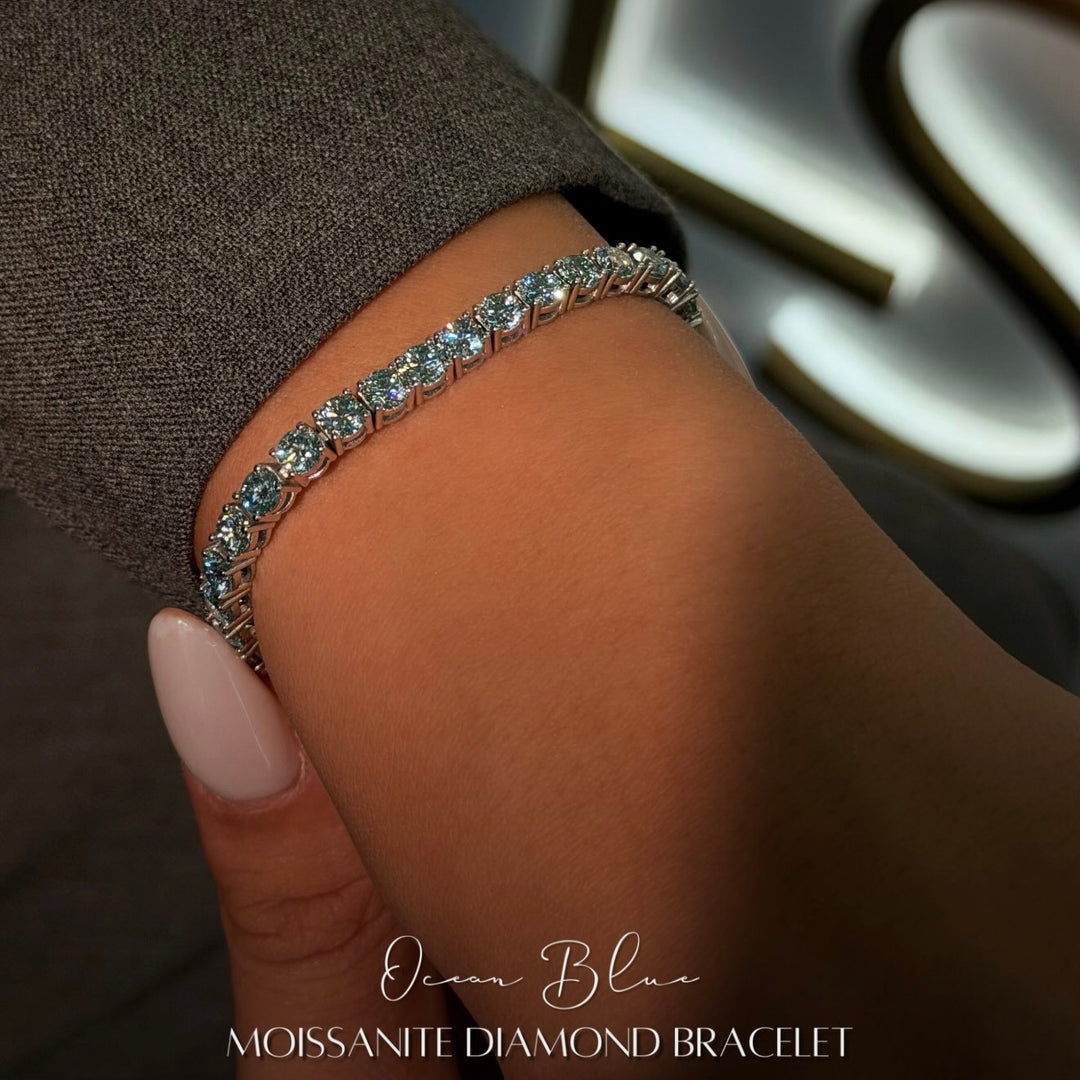 DIAMOND BRACELET | MOISSANITE 9.50 ct