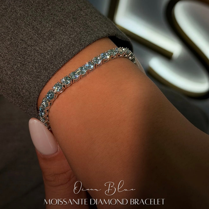 DIAMOND BRACELET | MOISSANITE 9.50 ct