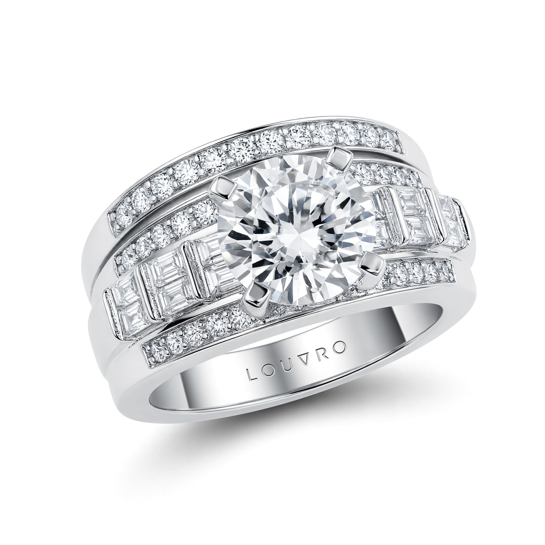 WAAD AL OMR RING | MOISSANITE DIAMOND