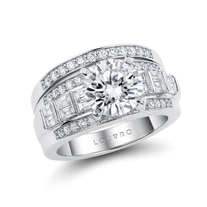 WAAD AL OMR RING | MOISSANITE DIAMOND