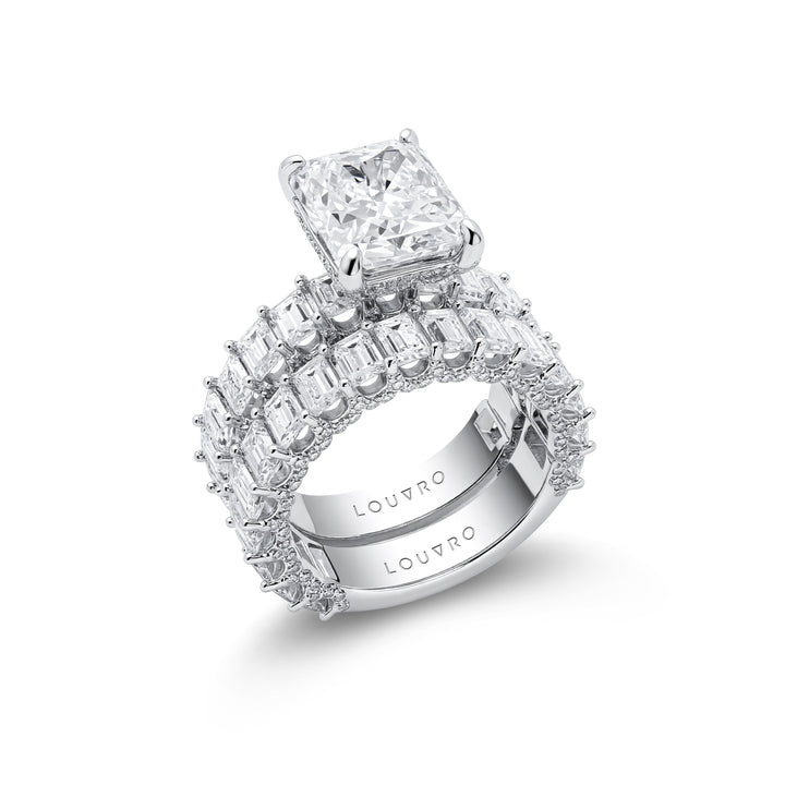 AHD AL QOLOUB RING | MOISSANITE DIAMOND