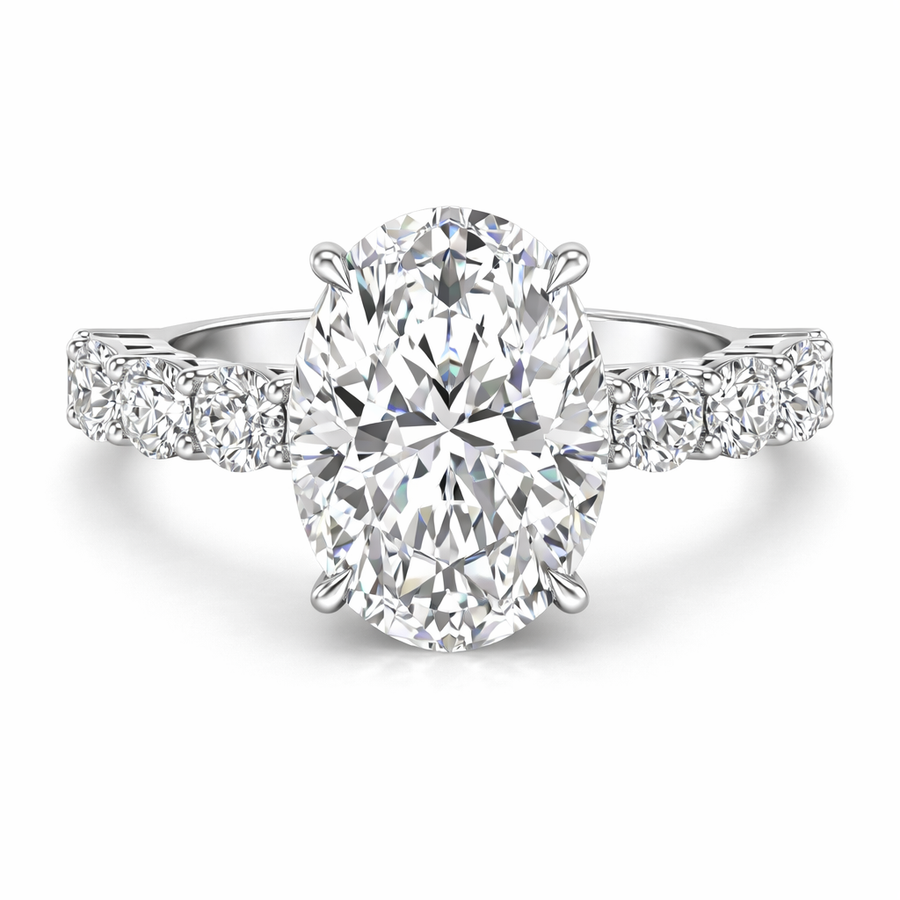 MALIKA RING | MOISSANITE DIAMOND