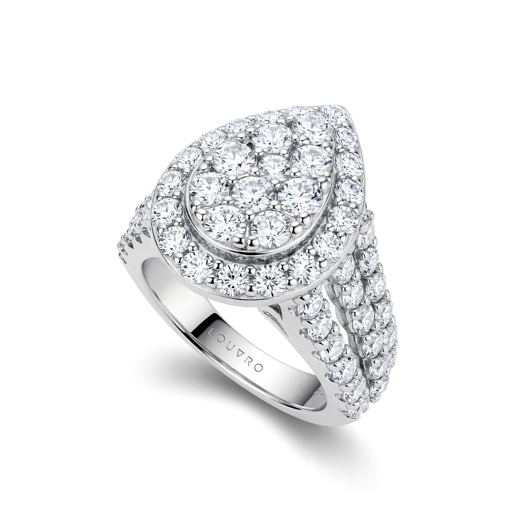 AL-QATRA RING | MOISSANITE DIAMOND