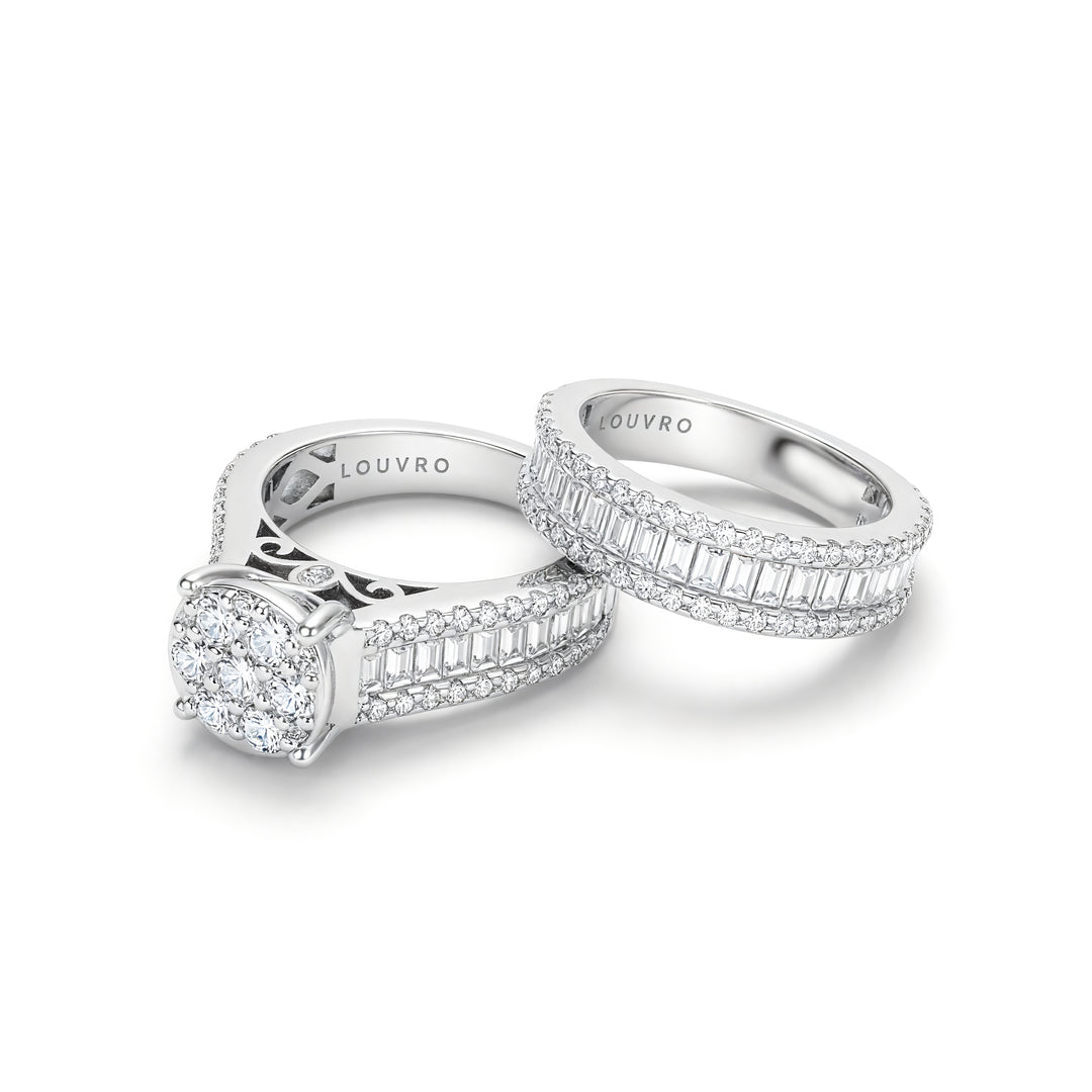 HOB MALAKI RING | MOISSANITE DIAMOND