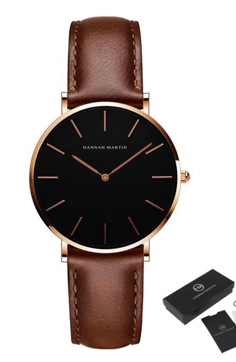 HANNAH MARTIN WATCH-BLACK