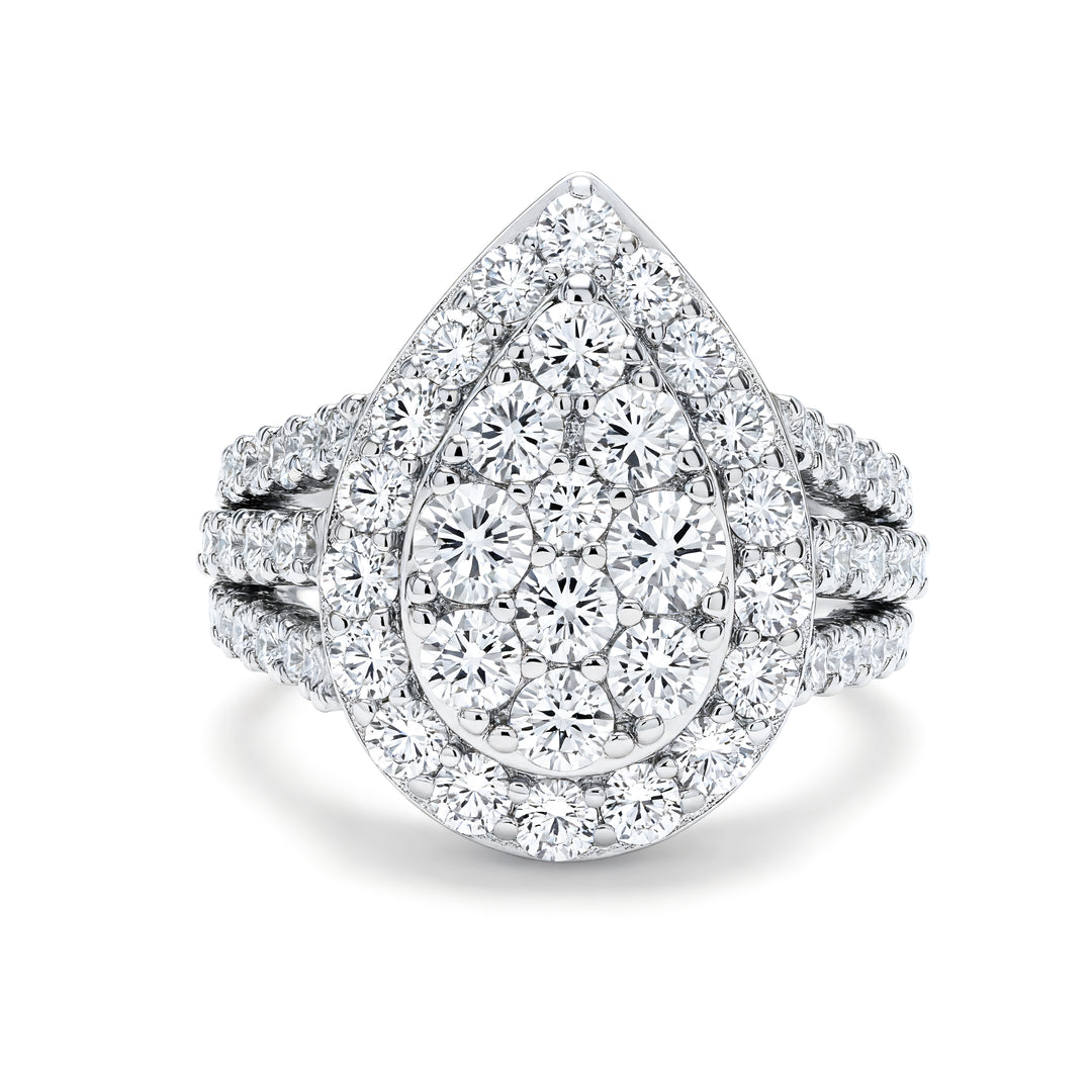 AL-QATRA RING | MOISSANITE DIAMOND