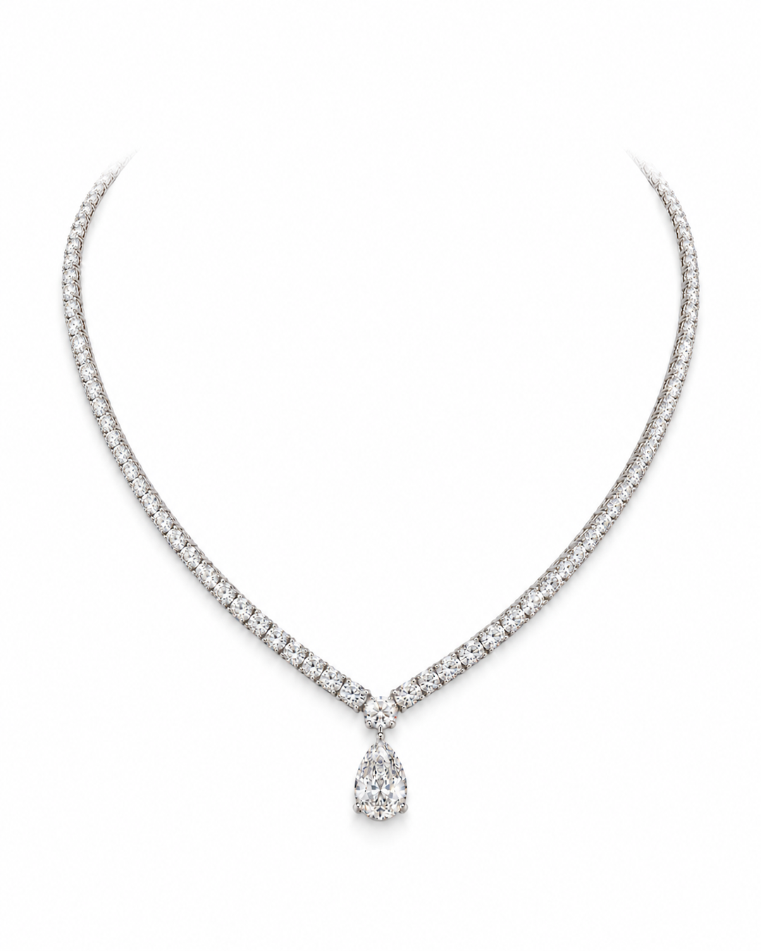 ELARA NECKLACE| MOISSANITE 12.57CT