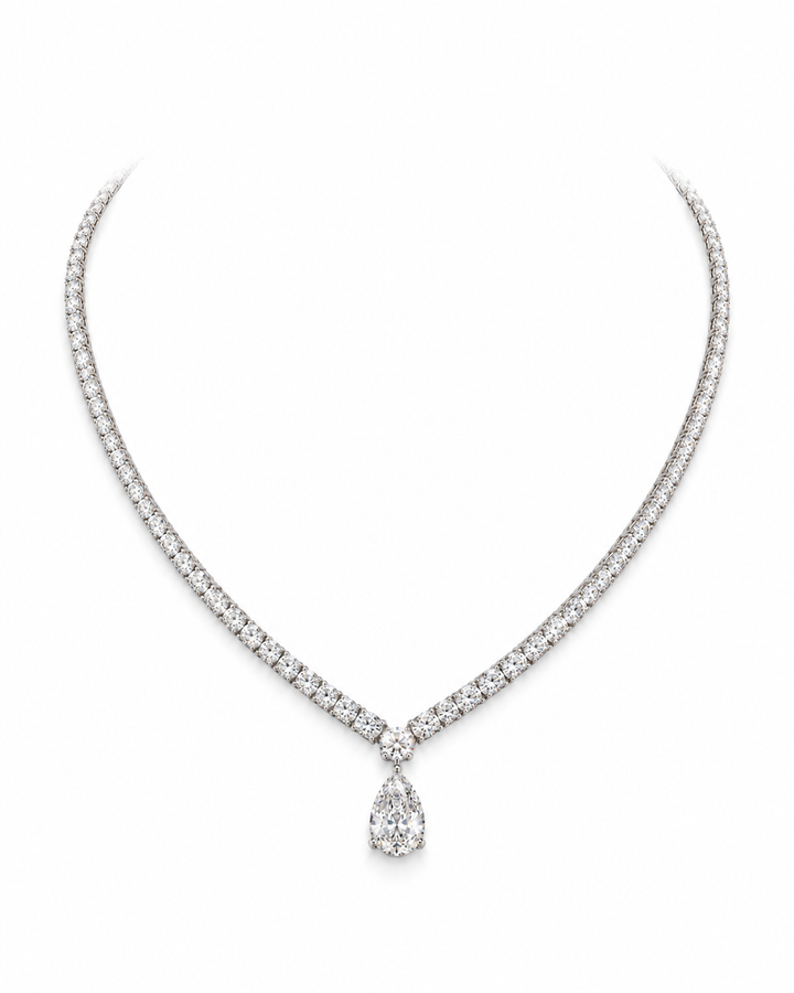 ELARA NECKLACE| MOISSANITE 12.57CT