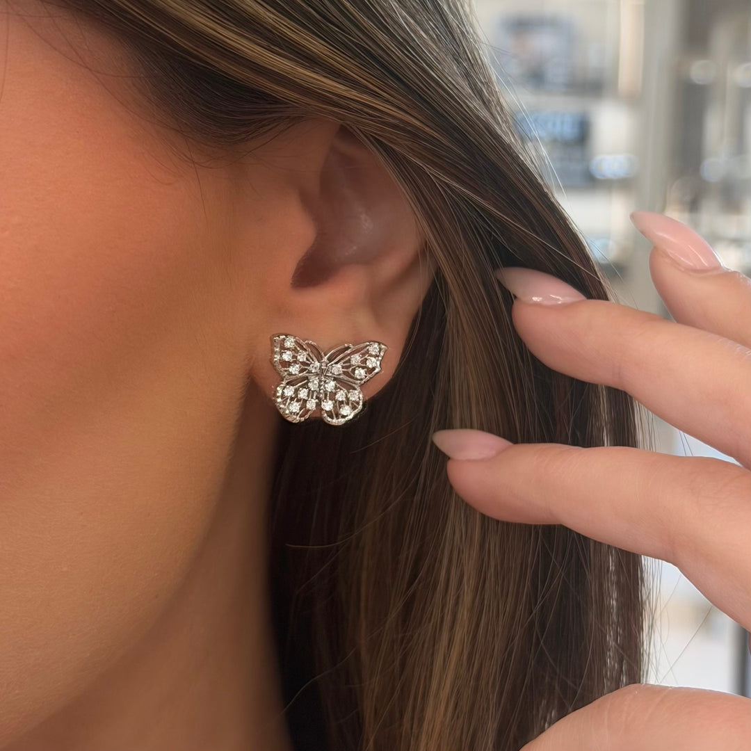 EARRINGS | 0.80 CARAT MOISSANITE DIAMOND