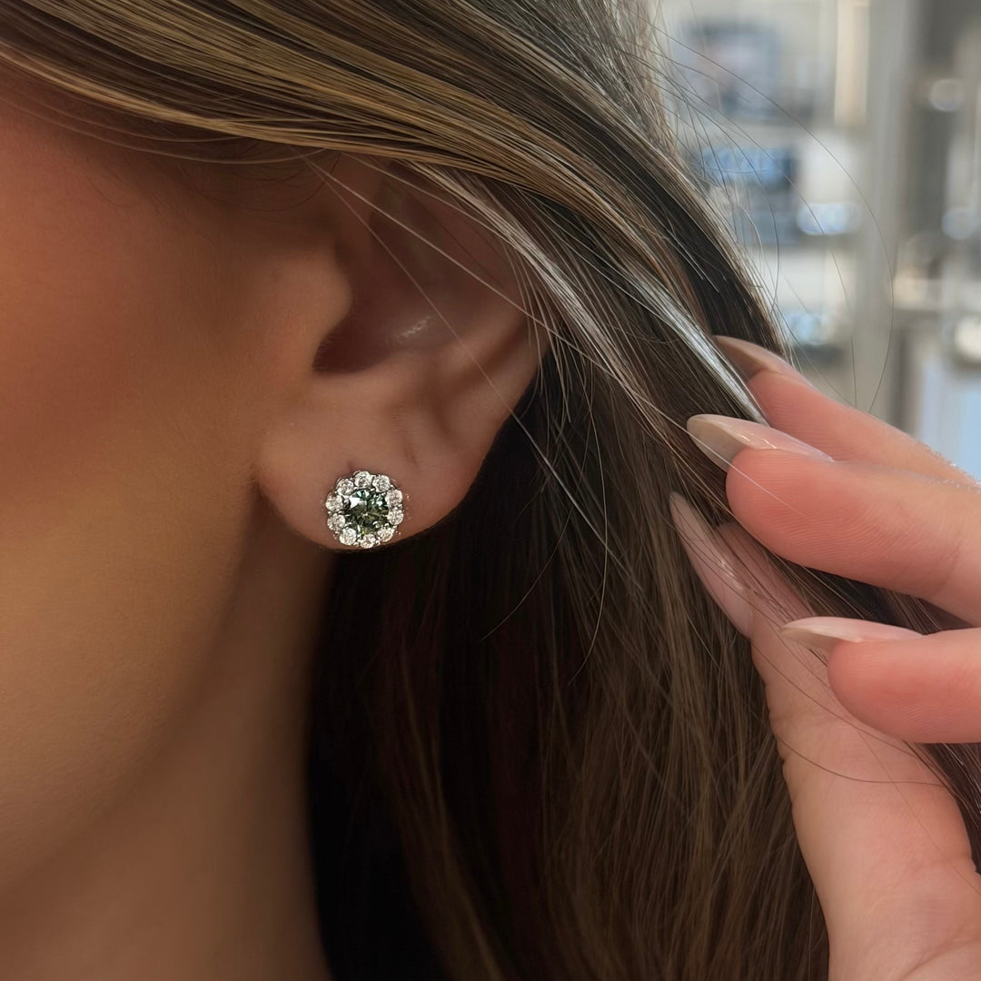 EARRINGS | 1.40 CARAT MOISSANITE DIAMOND